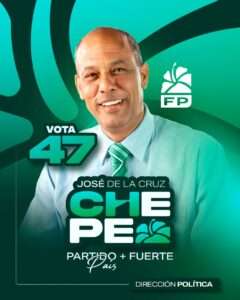 “José de la Cruz, ‘Chepe’, se perfila dentro de los cinco favoritos para la Dirección Política de la FP”