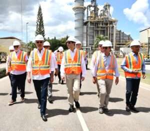 Presidente Abinader supervisa nueva planta Energas 4 que incorporará 130 MW al sistema eléctrico nacional