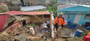 Lluvias dejan más de 500 viviendas afectadas y más de 2,500 evacuados en el país