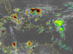 Se esperan lluvias por vaguada y onda tropical durante las próximas 48 horas