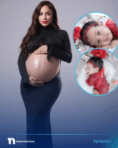 La Materialista celebra maternidad y presenta a su pequeña Emery