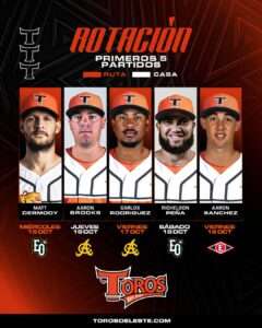 El zurdo Matt Dermody será el abridor del Día Inaugural por los Toros