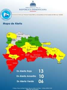 COE eleva alerta en varias provincias ante posibles crecidas de ríos y deslizamientos