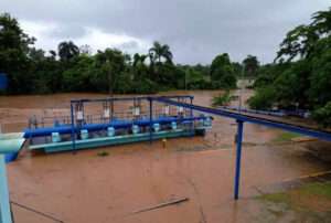 Lluvias por Melissa afectan acueductos, provocan inundaciones y desplazamientos en varias provincias del país