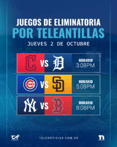 Teleantillas canal 10 transmite en vivo los playoffs de Grandes Ligas