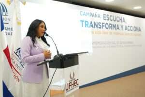 MINERD lanza campaña “Escucha, transforma y acciona” para erradicar la violencia contra la mujer