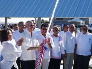 Abinader pone en servicio Acueducto por bombeo “más grande del país”