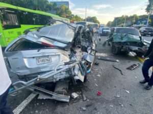COE reporta 70 accidentes de tránsito y 8 fallecidos en las últimas 24 horas de Semana Santa 2026