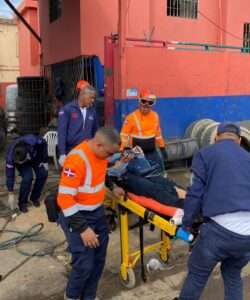 Dos personas resultan lesionadas en accidente de tránsito en la Marginal de Las Américas