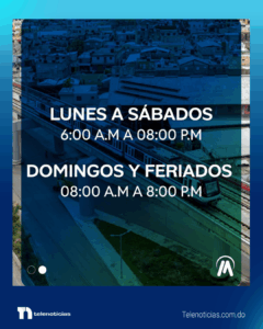 Metro de Los Alcarrizos amplía horario de la Línea 2C durante marcha blanca gratuita